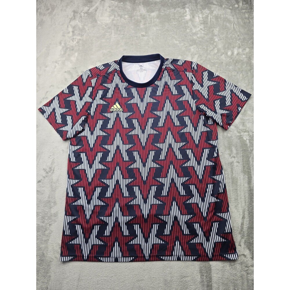 Men's Adidas Americana Pre-Match Jersey Short Sleeve Athletic Fashion Size XL